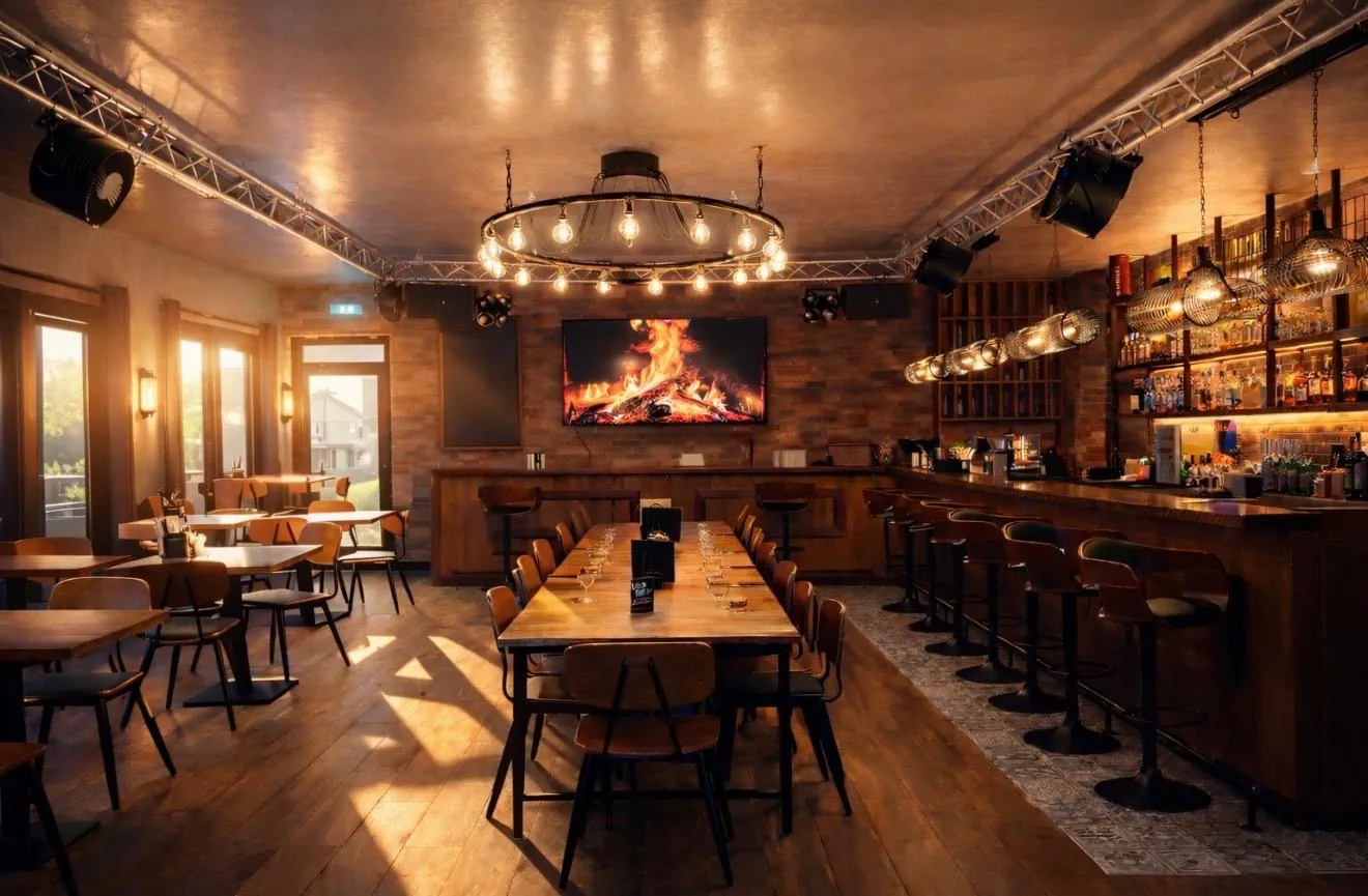 Das BONO Restaurant in Müllheim innen mit Bar